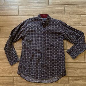 Vintage Wrangler Twenty X Shirt Medium 15.5 Made In USA Button Up 33/34